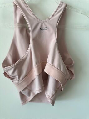 Athleta Dusty Pink Scoop Neck Performance Tank